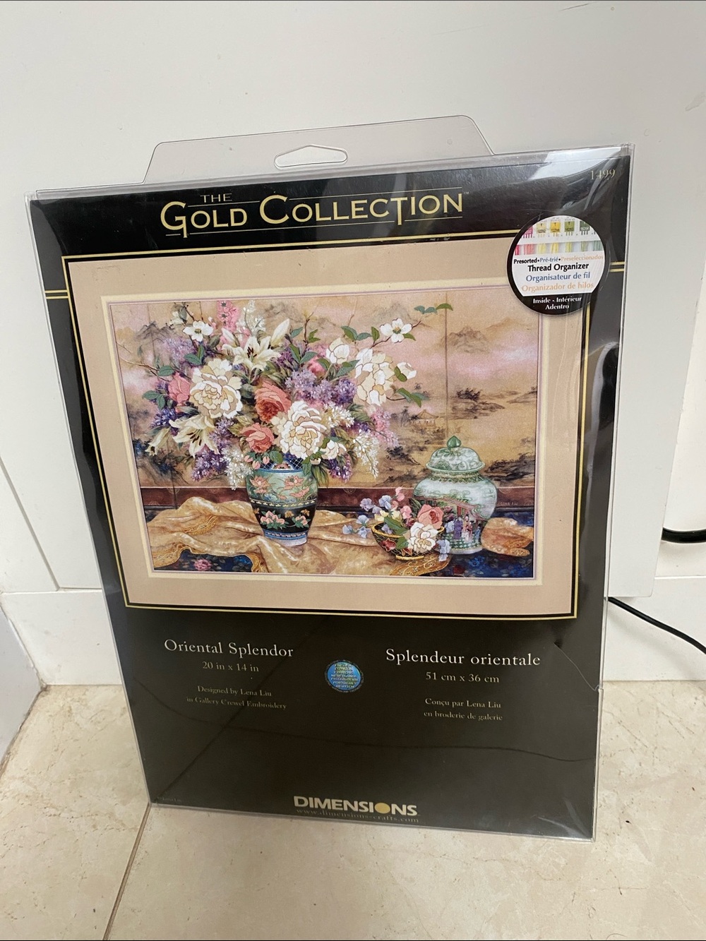 Dimensions Gold Collection Oriental Splendor Lina Liu Cross Stitch Kit Sealed